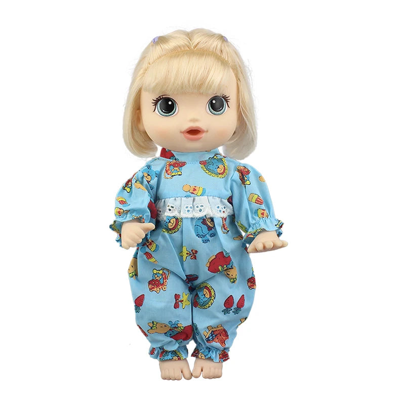 2023 Top Doll Clothes Suit  For 12 Inch 30CM Baby Alive Doll Toys Crawling Doll Accessories