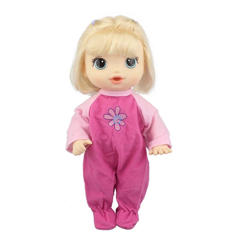 2023 Top Doll Clothes Suit  For 12 Inch 30CM Baby Alive Doll Toys Crawling Doll Accessories