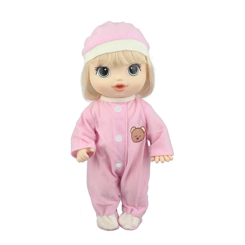 2023 Top Doll Clothes Suit  For 12 Inch 30CM Baby Alive Doll Toys Crawling Doll Accessories