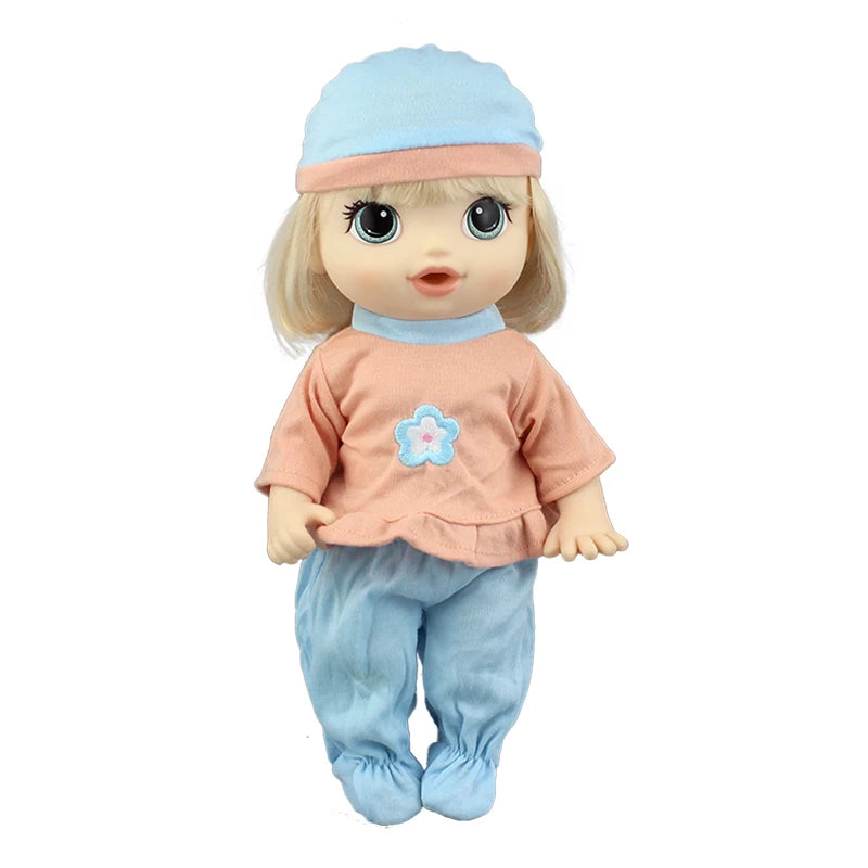 2023 Top Doll Clothes Suit  For 12 Inch 30CM Baby Alive Doll Toys Crawling Doll Accessories