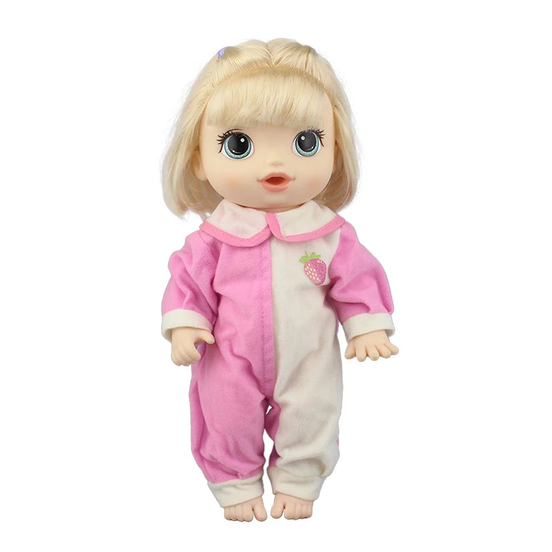 2023 Top Doll Clothes Suit  For 12 Inch 30CM Baby Alive Doll Toys Crawling Doll Accessories