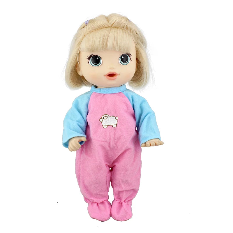 2023 Top Doll Clothes Suit  For 12 Inch 30CM Baby Alive Doll Toys Crawling Doll Accessories