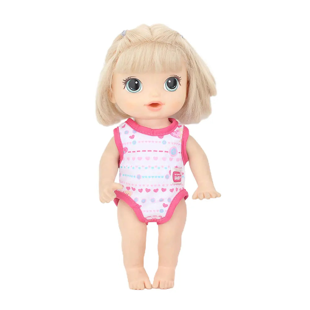 2023 Top Doll Clothes Suit  For 12 Inch 30CM Baby Alive Doll Toys Crawling Doll Accessories