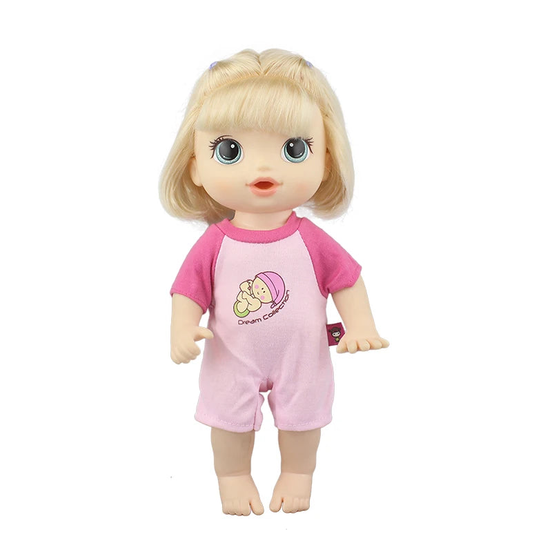 2023 Top Doll Clothes Suit  For 12 Inch 30CM Baby Alive Doll Toys Crawling Doll Accessories