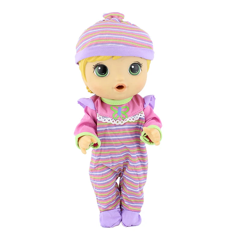 2023 Top Doll Clothes Suit  For 12 Inch 30CM Baby Alive Doll Toys Crawling Doll Accessories